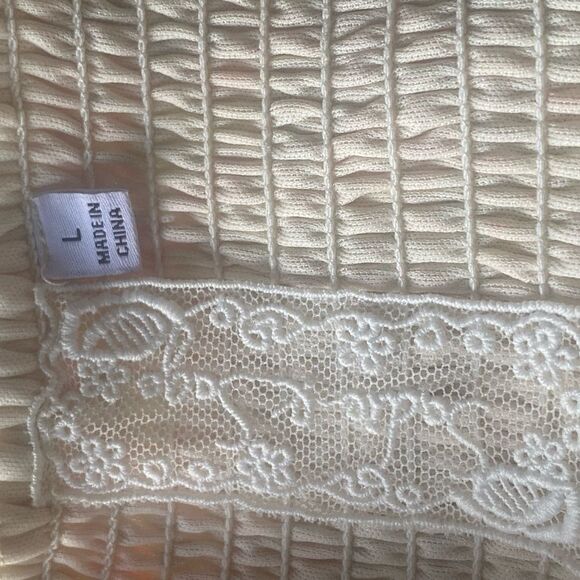 Sadie & Sage Orange Floral Print Cami/Tank. Size Large. EUC! - Picture 6 of 7